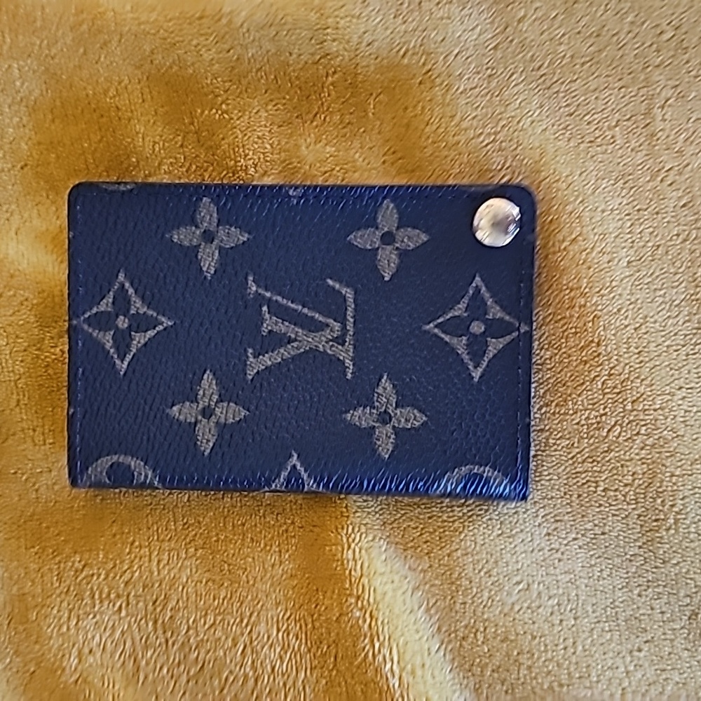 Louis Vuitton Monogram Porte Carte Credit Pression Card Case M60937